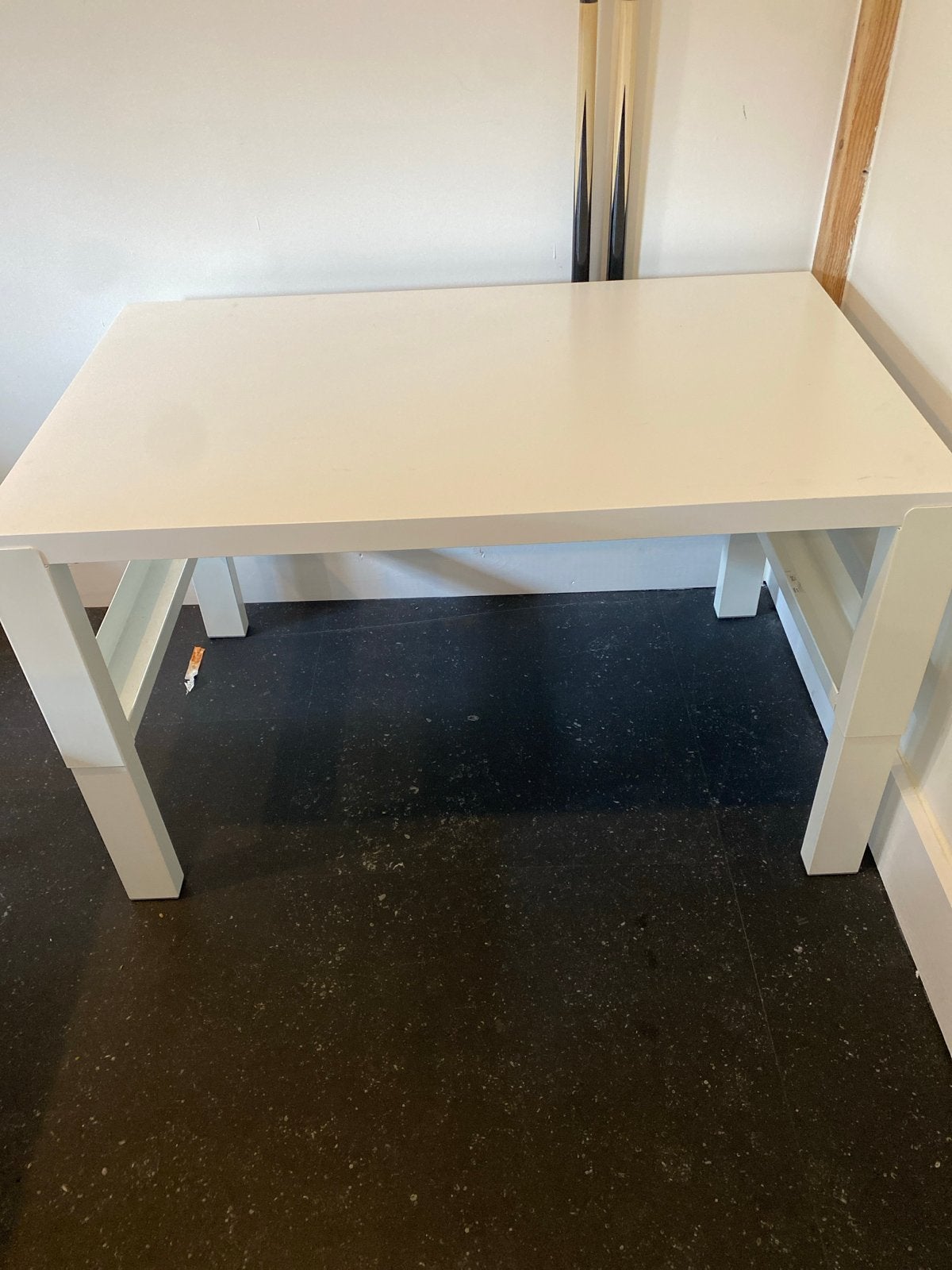 IKEA PÅHL bureau - wit, verstelbaar kinderbureau, Gebruikt, In hoogte verstelbaar, Ophalen of Verzenden, IKEA