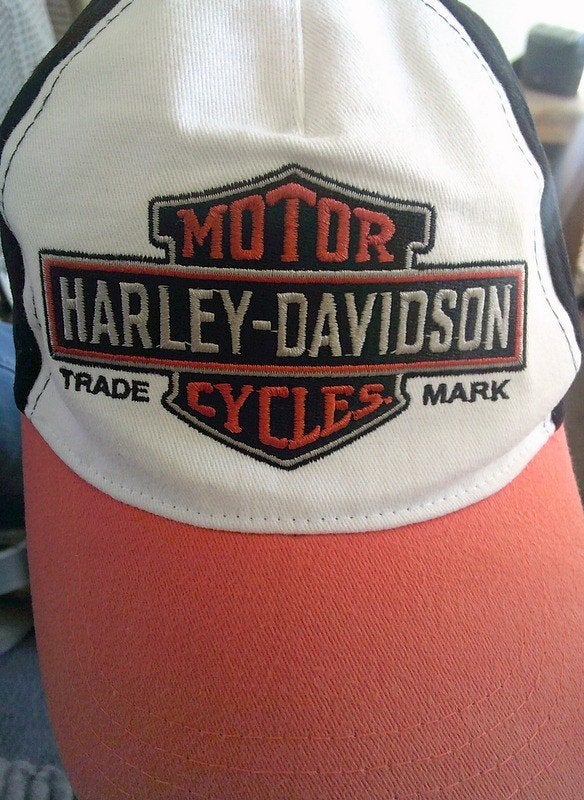 Harley Davidson pet kleppet cap size 4-14, Kinderen en Baby's, Gebruikt, Jongen of Meisje, Ophalen of Verzenden, Pet