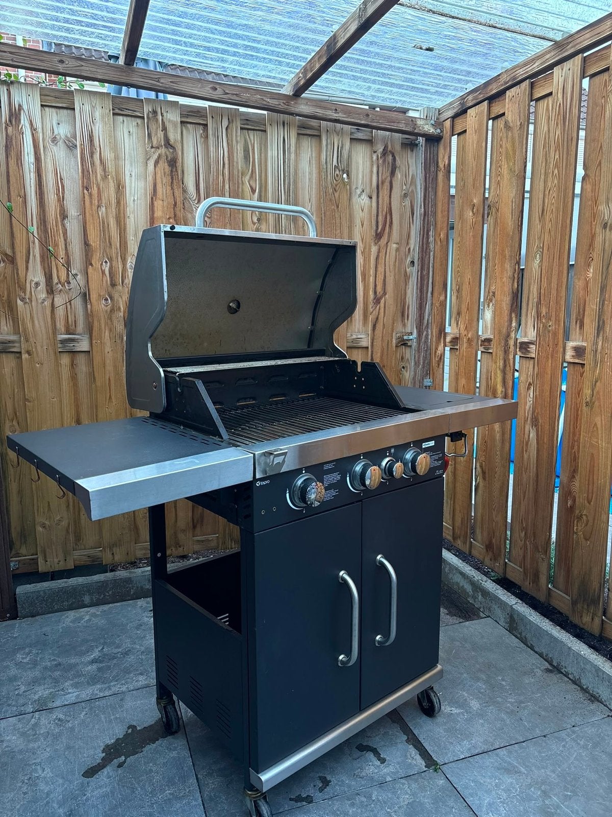 Tepro gasbarbecue, Ophalen, Gebruikt