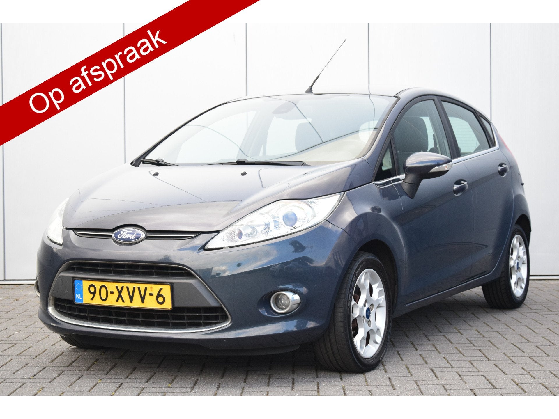 Ford Fiesta 1.25 Titanium Ecc Cruise Techno-Line X-Pack Pdc, Auto's, Voorwielaandrijving, Stof, 82 pk, Origineel Nederlands