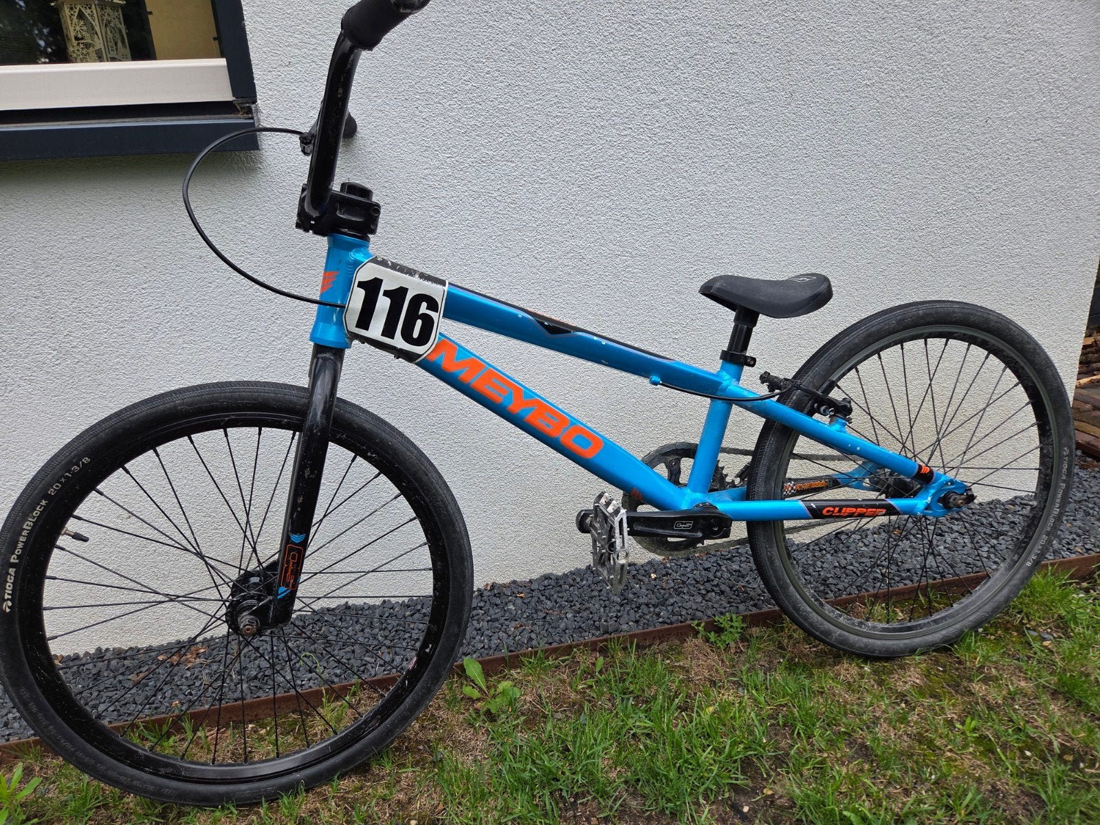 Meybo Clipper Expert BMX Racefiets, Fietsen en Brommers, Fietsen | Crossfietsen en BMX, Ophalen, Gebruikt, Velgrem, Meybo