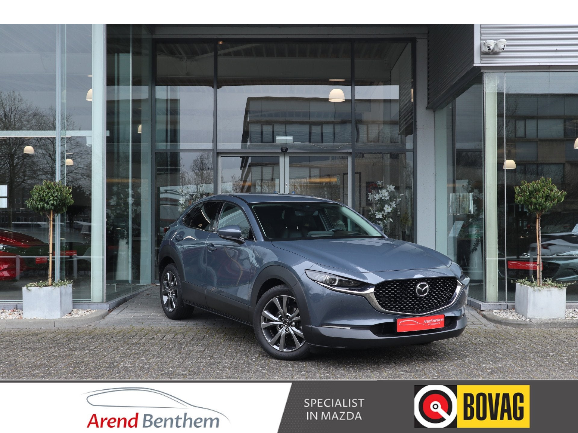 Mazda CX-30 2.0 e-SkyActiv-X M Hybrid Luxury Leer / Trekhaak, Voorwielaandrijving, 1998 cc, Automatische klimaatregeling, Gebruikt