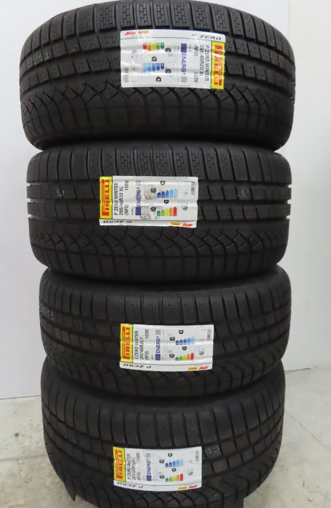 Originele Porsche Taycan 20 inch velgen nieuwe winterbanden, Auto-onderdelen, 245 mm, -, -, Banden en Velgen