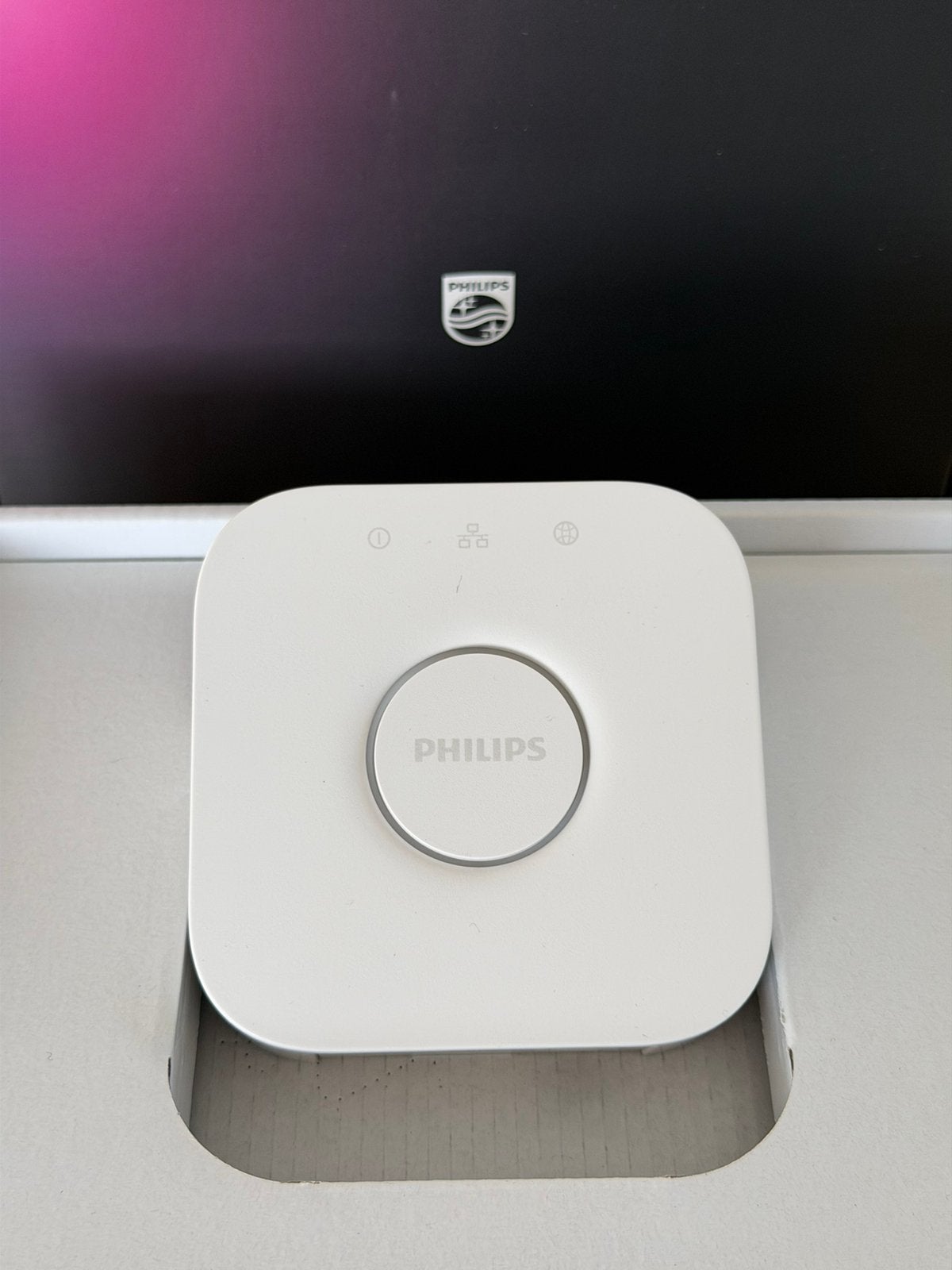 Philips Hue Bridge V2.1 NIEUW, Ophalen of Verzenden, Zo goed als nieuw
