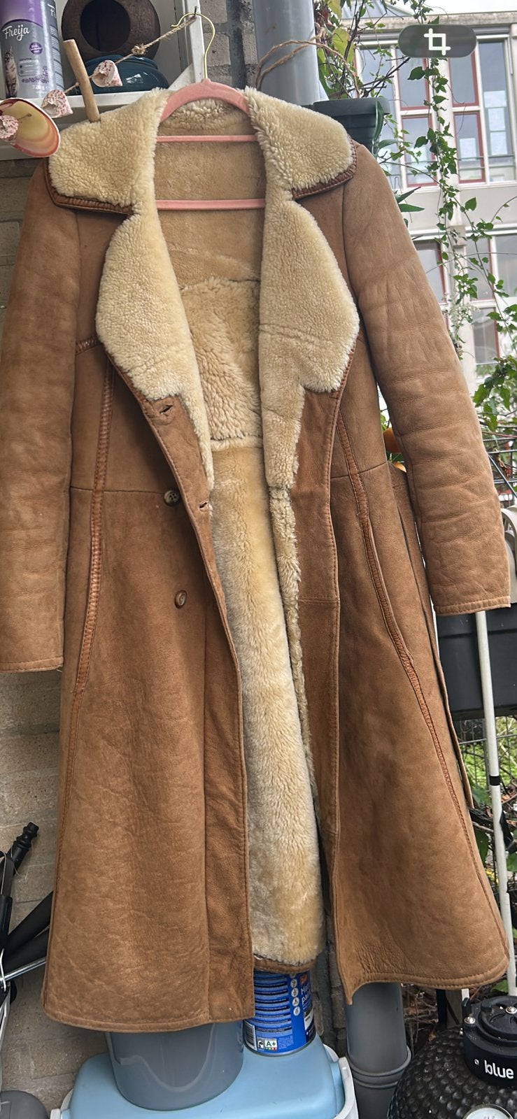 Lamy coat, Kleding | Dames, Ophalen of Verzenden, Zo goed als nieuw, Bruin