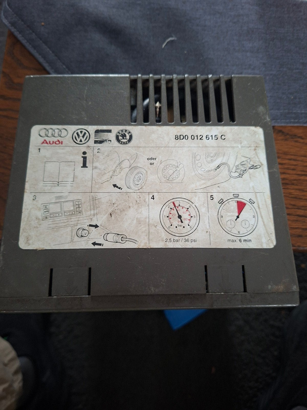 Auto banden pomp 12 volt, Ophalen of Verzenden, Nieuw