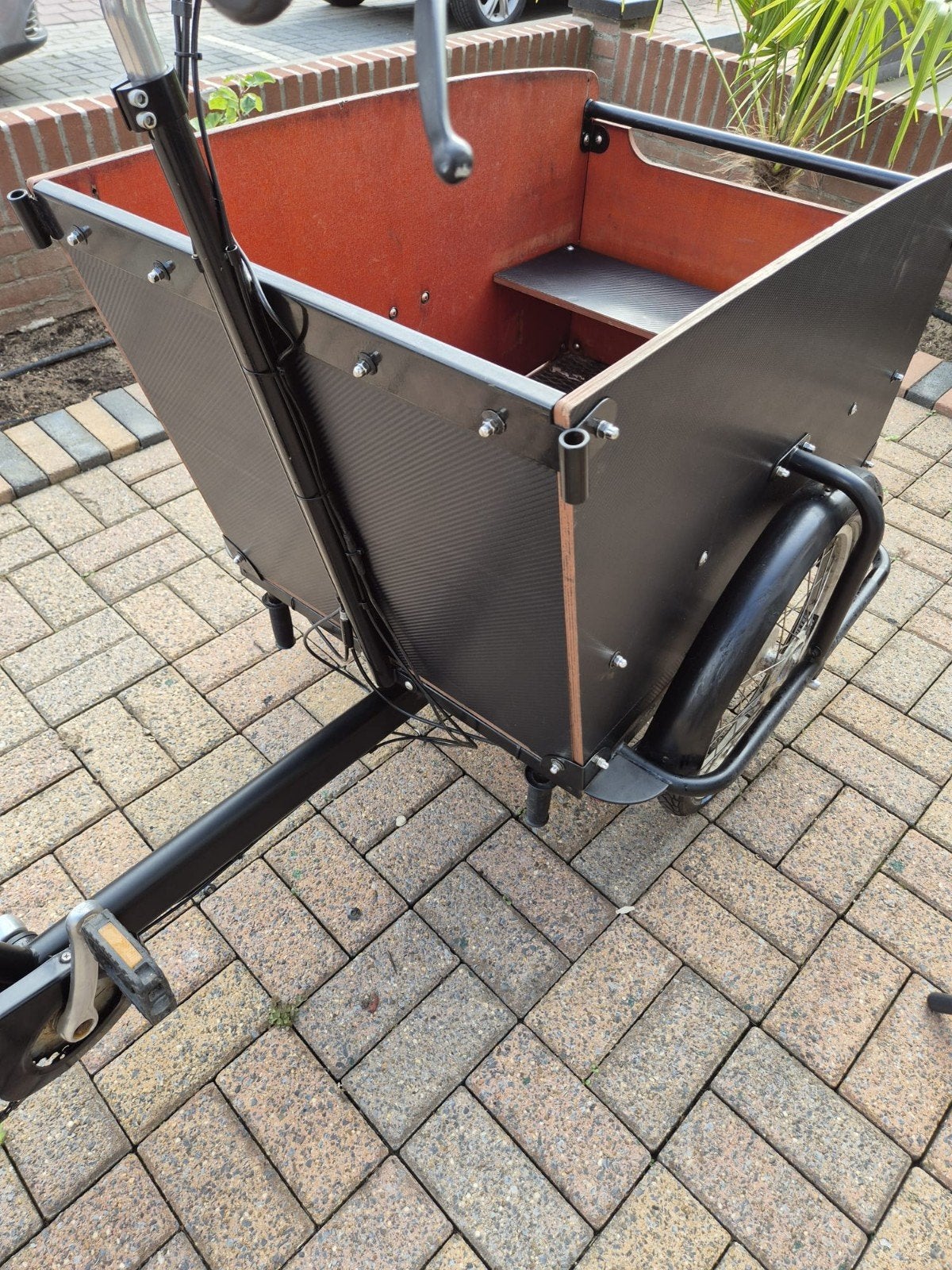 Babboe big bakfiets met 7 versnellingen, Ophalen, Gebruikt, Schijfrem, 2 kinderen