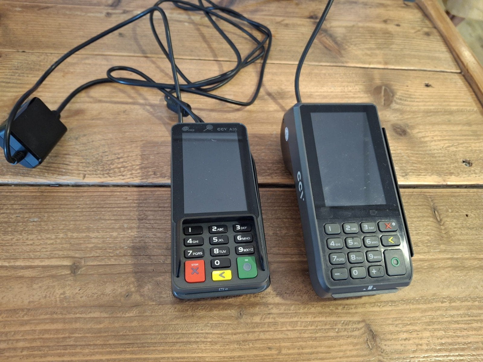 CCV A30 en CCV A80 betaalterminals, Ophalen