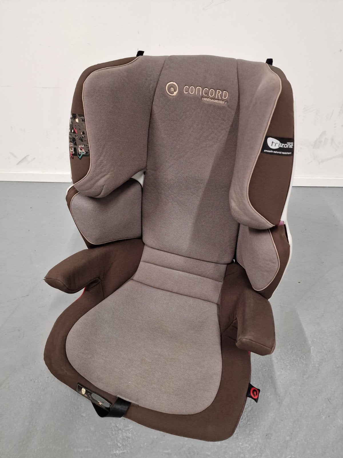 Concord Transformer X-Bag autostoel - Bruin/Grijs, Kinderen en Baby's, Autostoeltjes, 15 t/m 36 kg, Verstelbare rugleuning, Ophalen