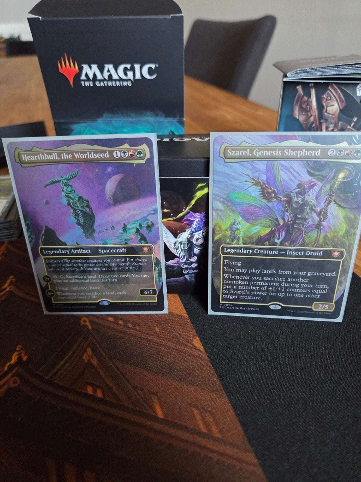 Mtg commander/edh World Shaper, Ophalen of Verzenden, Zo goed als nieuw, Speeldeck