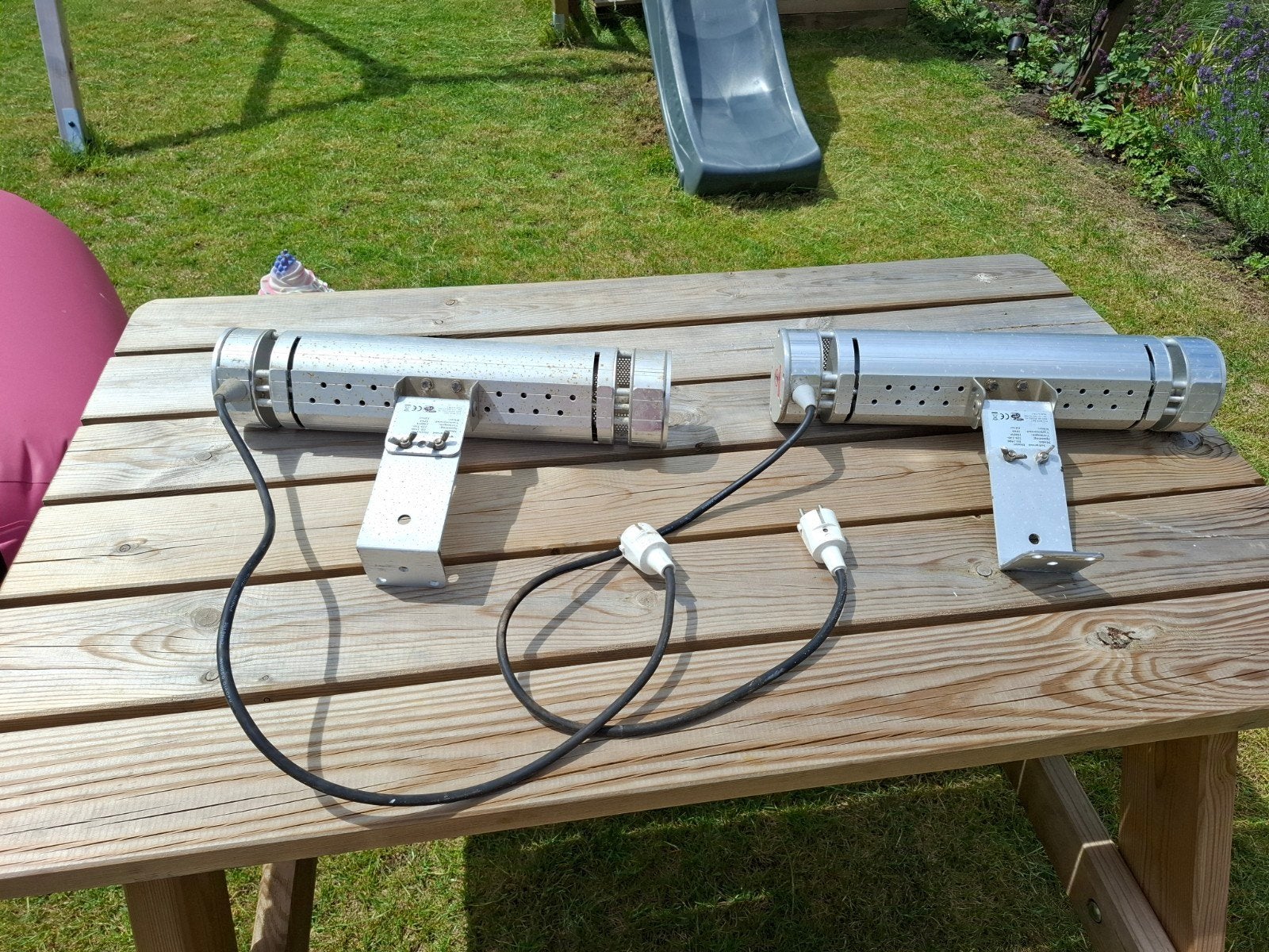 Infrarood Heaters - Altijd onder overkapping gehangen, Ophalen