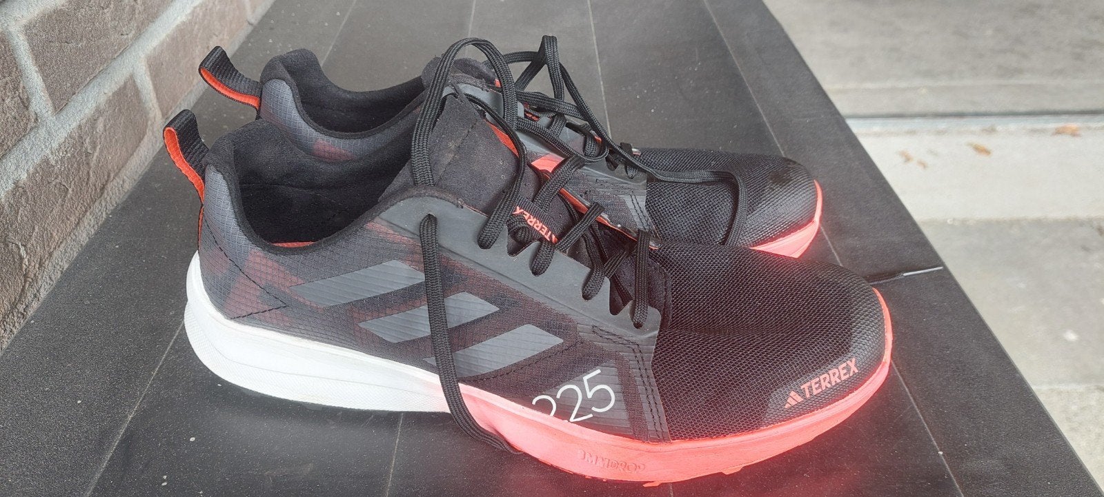 Adidas Terrex 225 - Maat 43 - Trailruns/Crosslopen, Adidas, Hardloopschoenen, Ophalen of Verzenden, Zo goed als nieuw