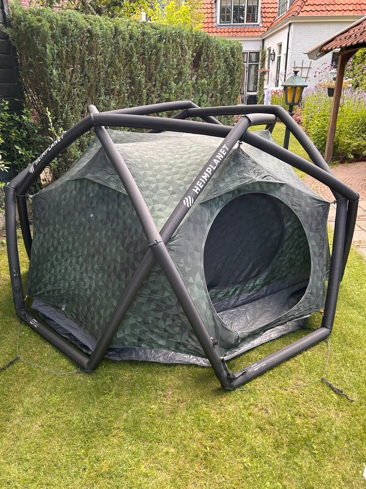 Tent Heimplanet The Cave Cairo Camo + Complete Set kamperen, Ophalen, Zo goed als nieuw