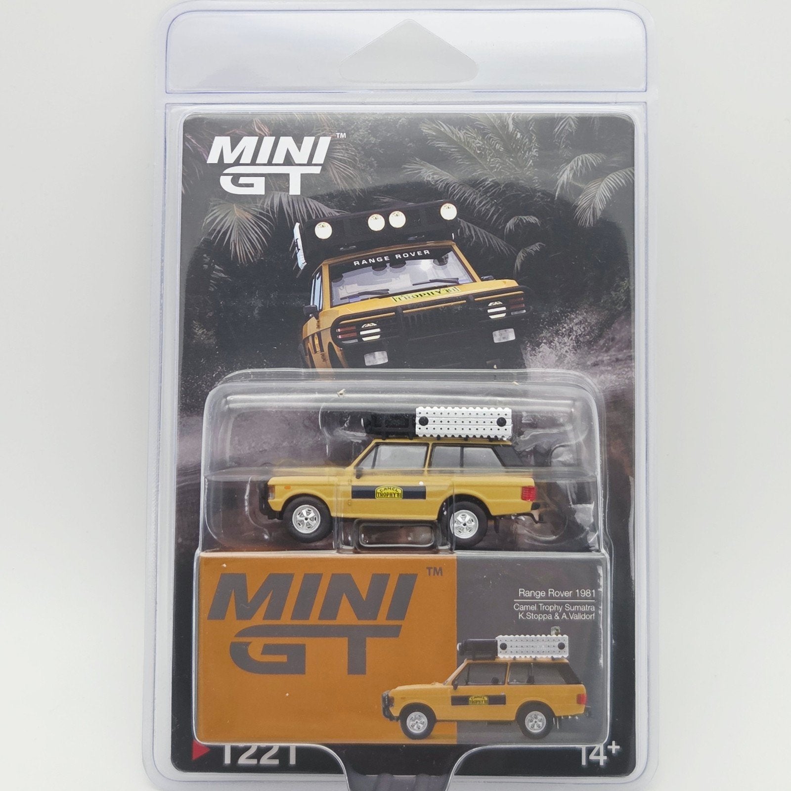 Mini Gt – 1981 Land Rover Ranger Rover Camel Trophy K.Stoppa