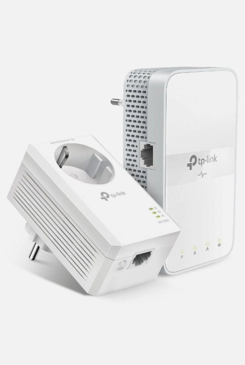 TP-Link AV1000 Powerline Adapter Kit TL-PA7017P & TL-WPA761, Ophalen of Verzenden, Zo goed als nieuw