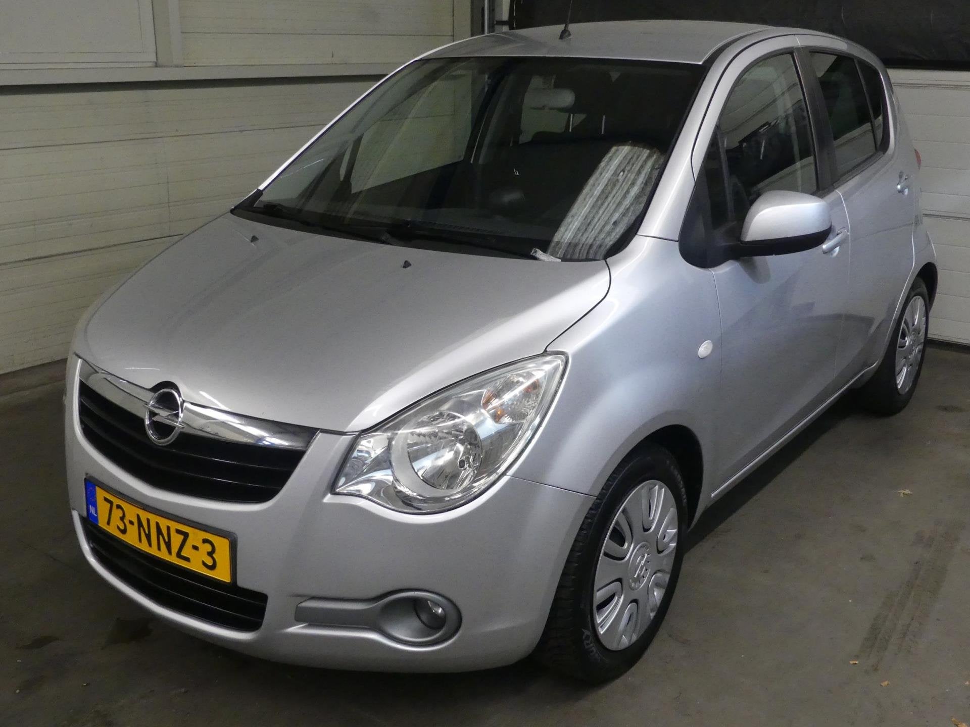 Opel Agila 1.0 Edition - LPG G3 - Airco - Mooie auto!, Electronic Stability Program (ESP), Stof, Gebruikt, 996 cc