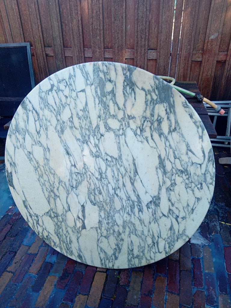 Marmeren tafelblad, Ophalen, Overige materialen, Gebruikt, 100 tot 150 cm