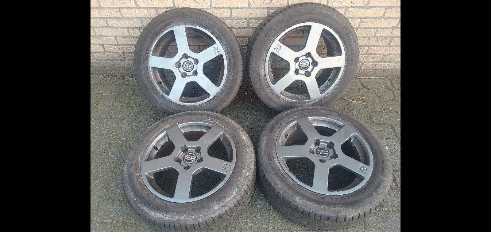 "R" velgen volvo 205 55 16 michelin 5.5 mm, Ophalen of Verzenden, Volvo