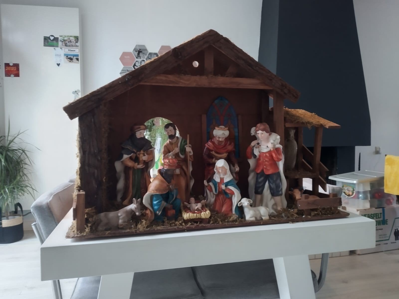 10 delige kerststal, Diversen, Ophalen, Zo goed als nieuw