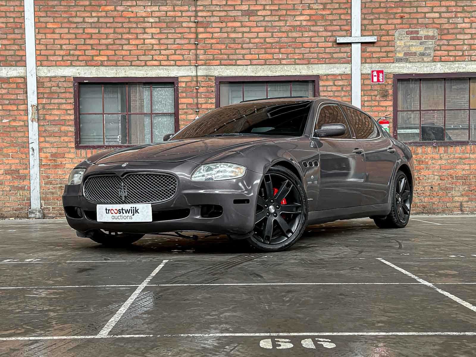 Maserati Quattroporte 4.2 V8 400pk 2007, Auto's, Automaat, Gebruikt, Bedrijf, Sedan