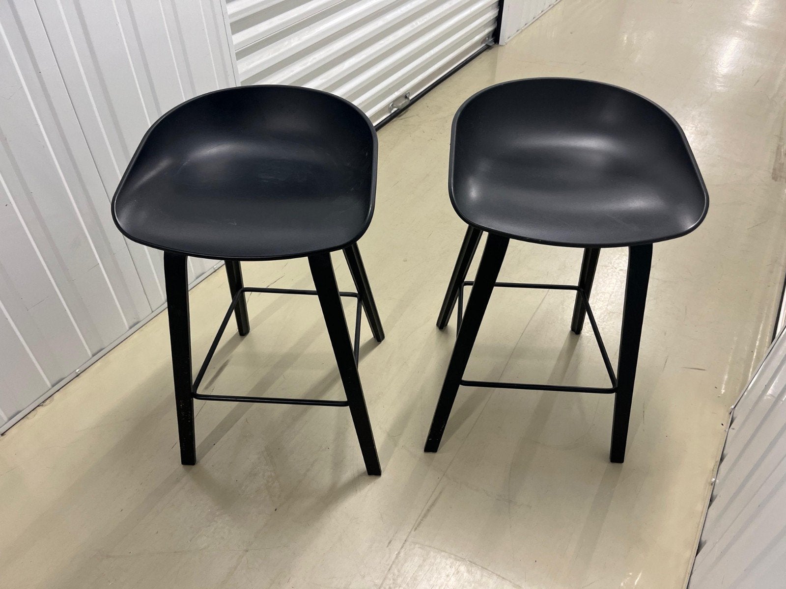 **2x HAY about a stool barkrukken 75 cm (prijs=per stuk)l, 2 krukken, Ophalen, Zo goed als nieuw, 60 tot 90 cm