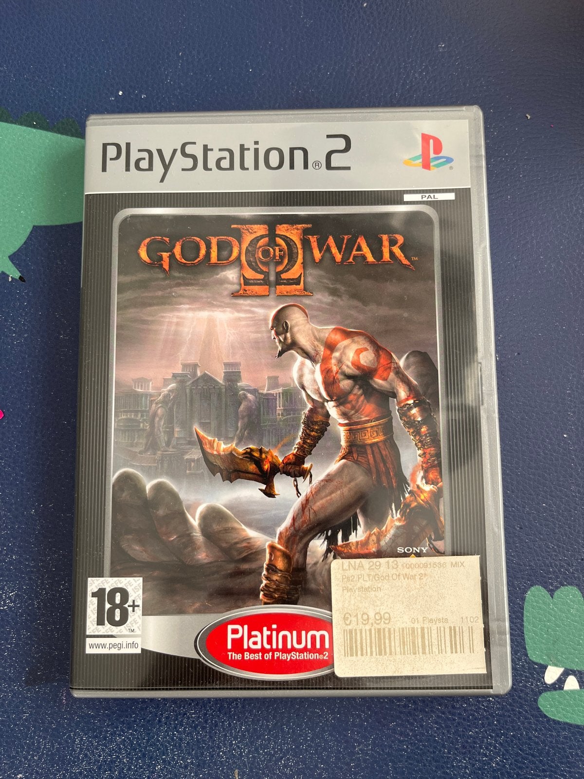 God of War 2 Platinum Edition PS2 - Actie/Avontuur, Spelcomputers en Games, Games | Sony PlayStation 2, Gebruikt, Vanaf 18 jaar