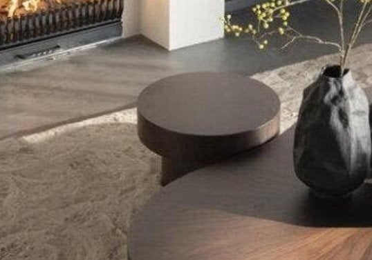 gezocht: bijzettafel eleonora Bobbie walnoot 45 cm, Ophalen, Rond, 50 tot 100 cm, 50 tot 100 cm
