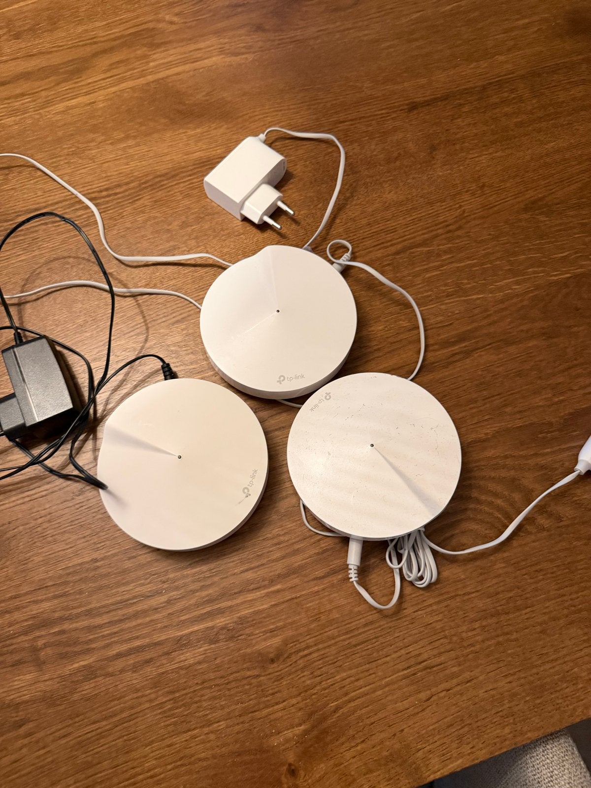 TP-Link Deco M5 AC1300 Mesh Wi-Fi Systeem (3 stuks), Computers en Software, Routers en Modems, Ophalen of Verzenden, Zo goed als nieuw
