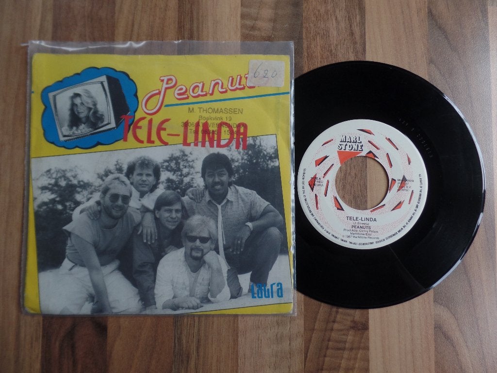single  Peanuts - Tele-Linda*, Ophalen of Verzenden, Gebruikt, 7 inch, Nederlandstalig