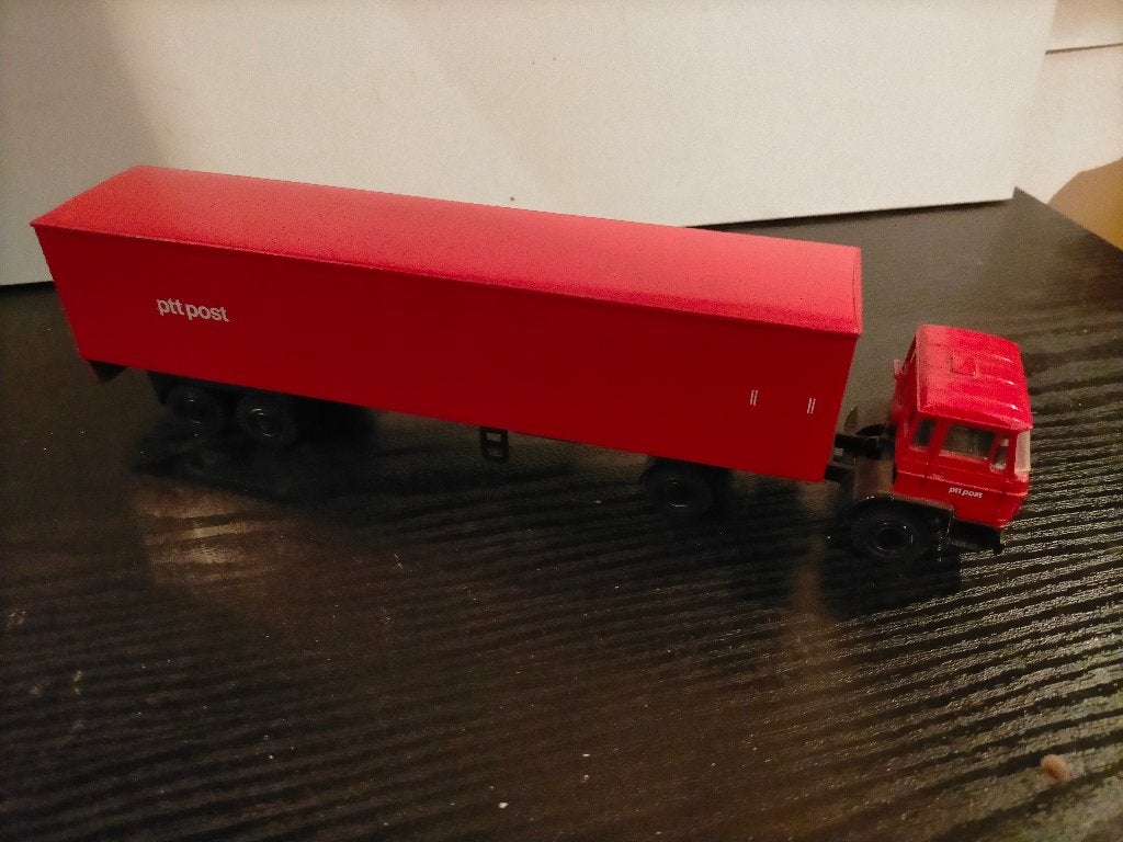 Lion toys PTT Post, Ophalen of Verzenden, Zo goed als nieuw, Bus of Vrachtwagen, Lion Toys