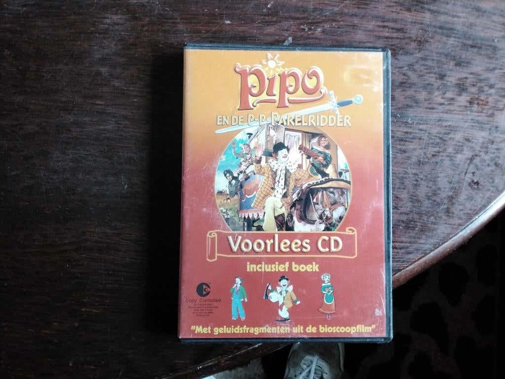 Pipo en de p-p-parelridder voorlees cd + boekje, origineel, Ophalen of Verzenden, Cd, Kind