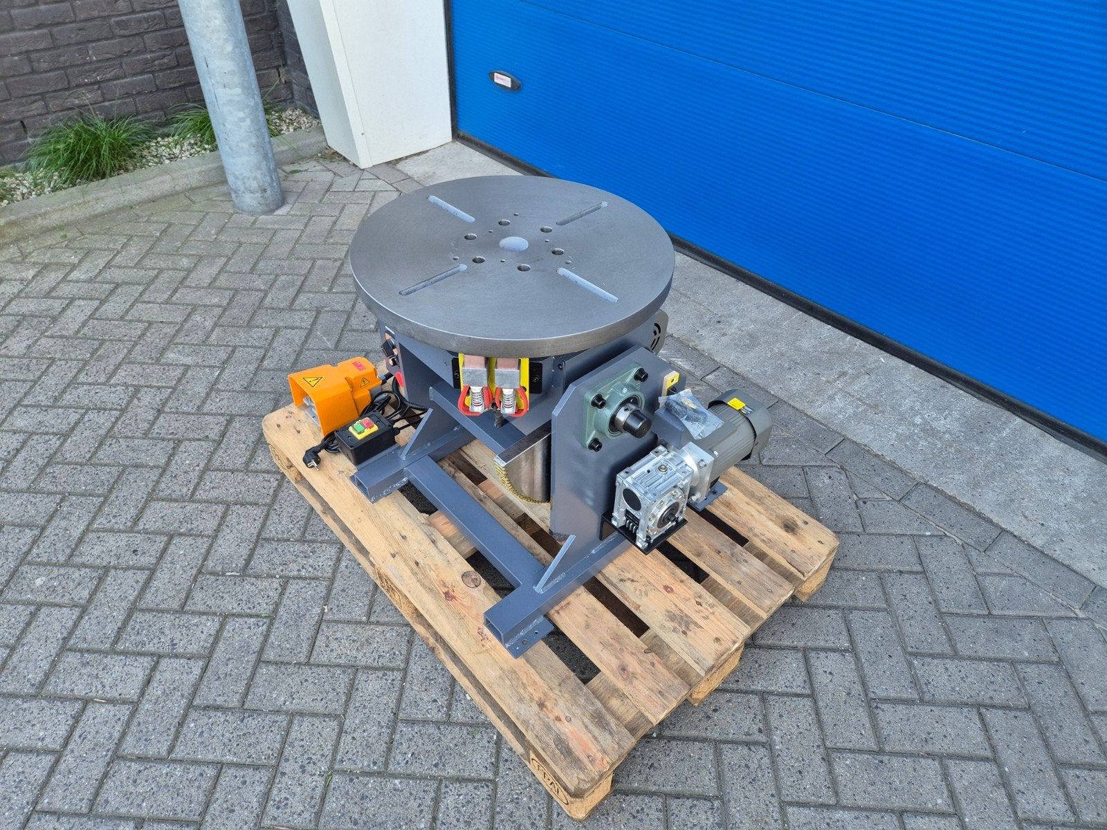 Foto 7 van Lasmanipulator Capaciteit Max. 500kg Voetbediend 220V NIEUW!