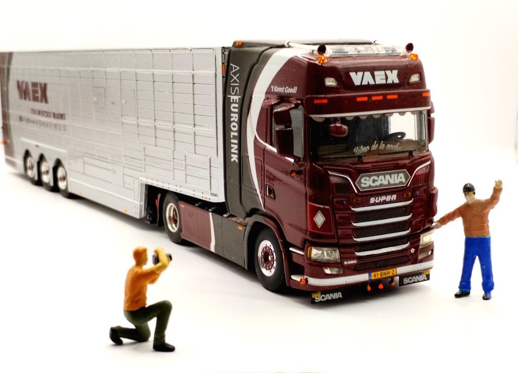 Modèle tekno et wsi Scania VAEX wsi, Verzenden, Zo goed als nieuw, Bus of Vrachtwagen, Wsi