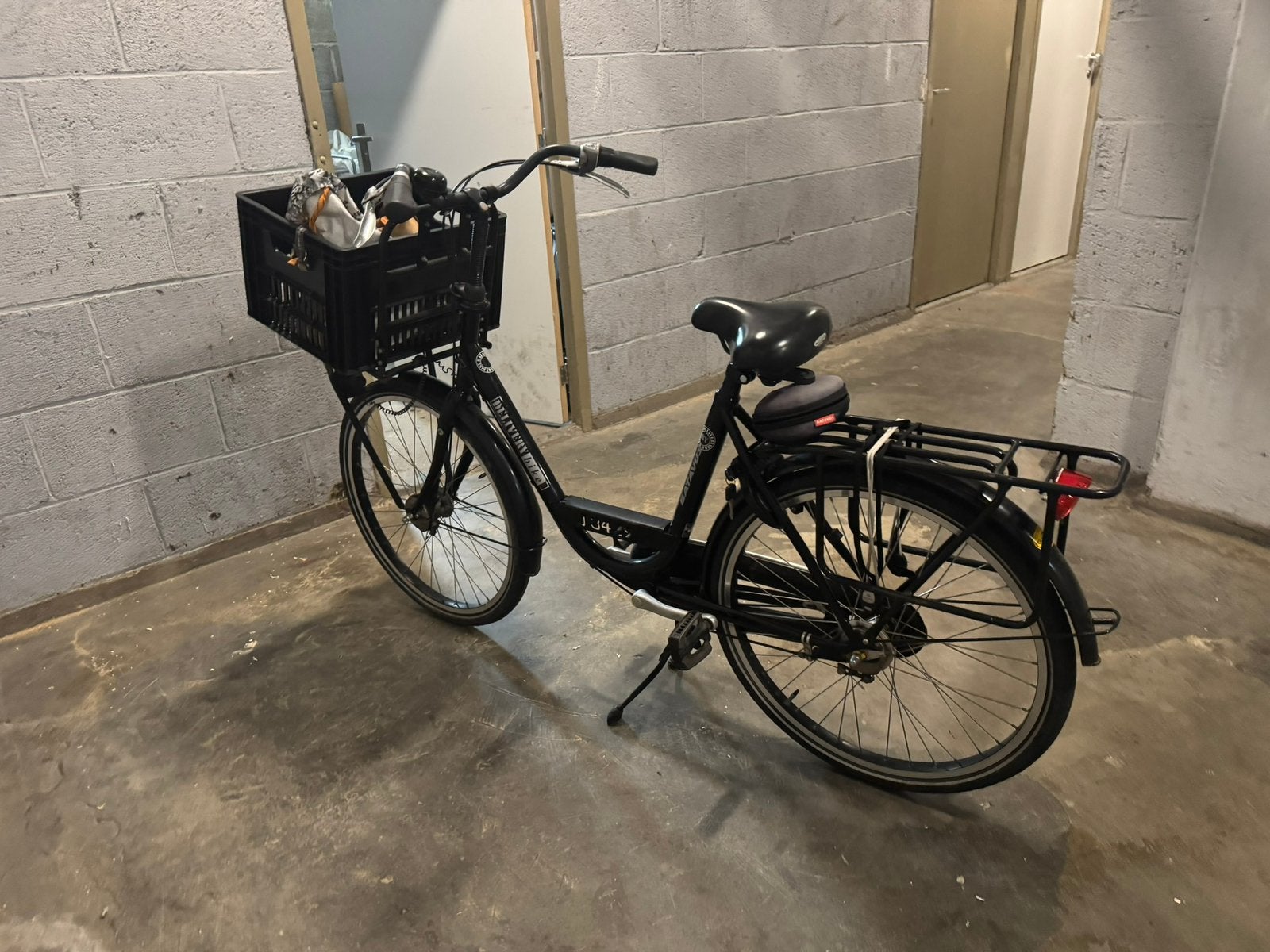 Batavus delivery  bike zwart, Fietsen en Brommers, Ophalen, Gebruikt, Overige merken