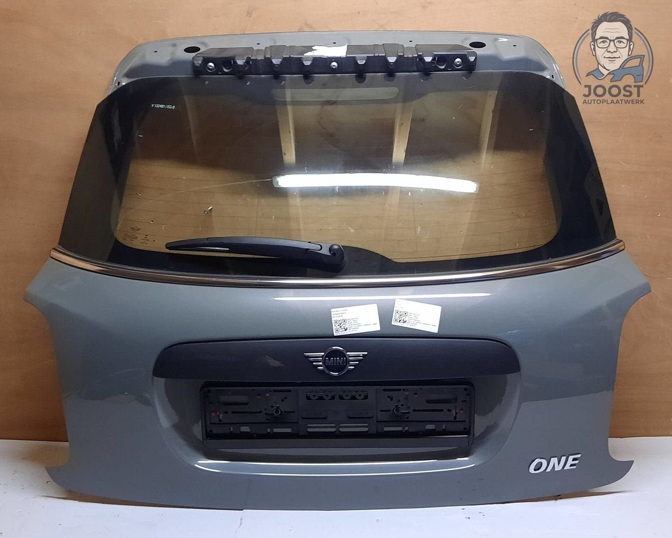 Achterklep 5-deurs Mini F55 v.a 2014 Moonwalk Grey B71, Gebruikt, Ophalen of Verzenden, Mini, Achter
