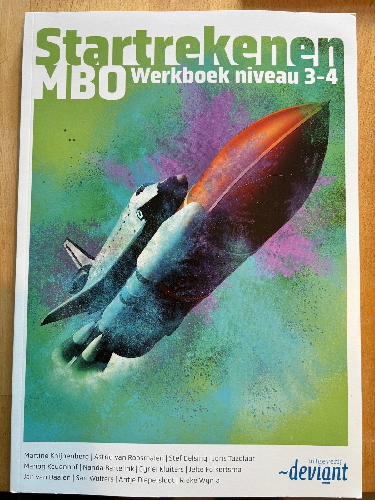 Studiereader Startrekenen MBO niv. 3-4 ECK, Jelte Folkertsma, Ophalen of Verzenden, Zo goed als nieuw, Nederlands