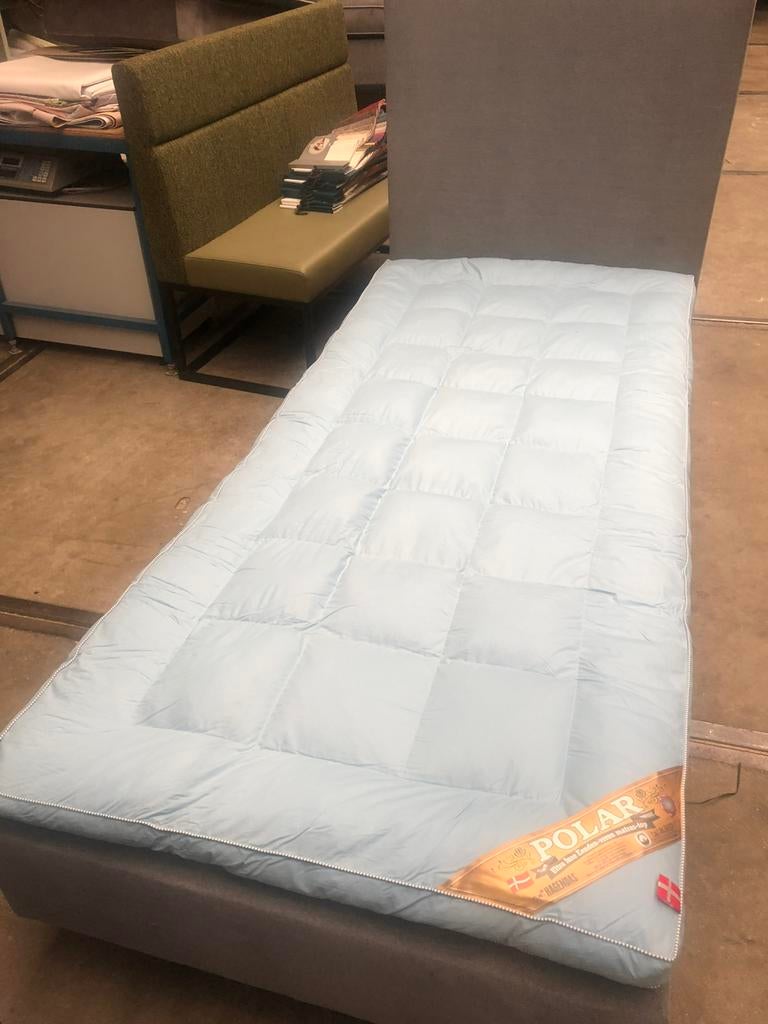 Polar ultra luxe Eenden-veren Matras-topper Nieuw div maten, Ophalen of Verzenden, Matras, 200 cm, 160 cm