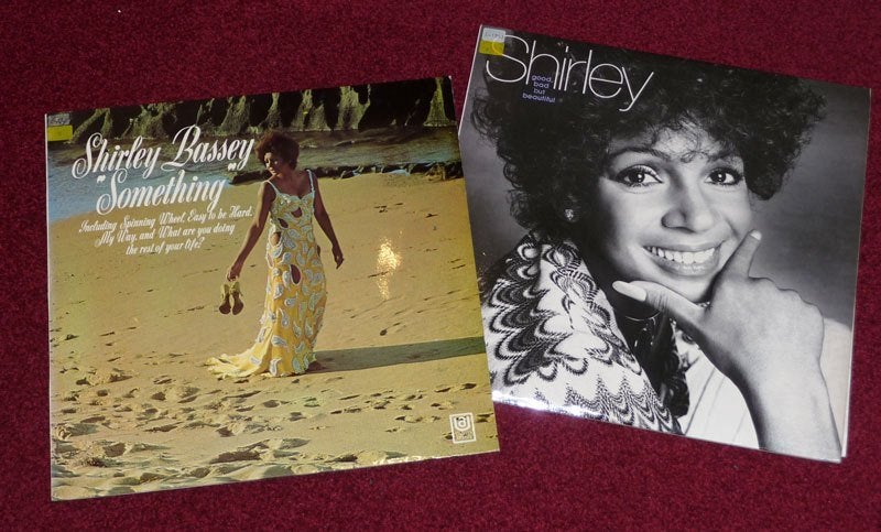 Shirley Bassey LP's 2 stuks, Gebruikt, 1970 - 1979, 12 inch, Inclusief binnenhoes