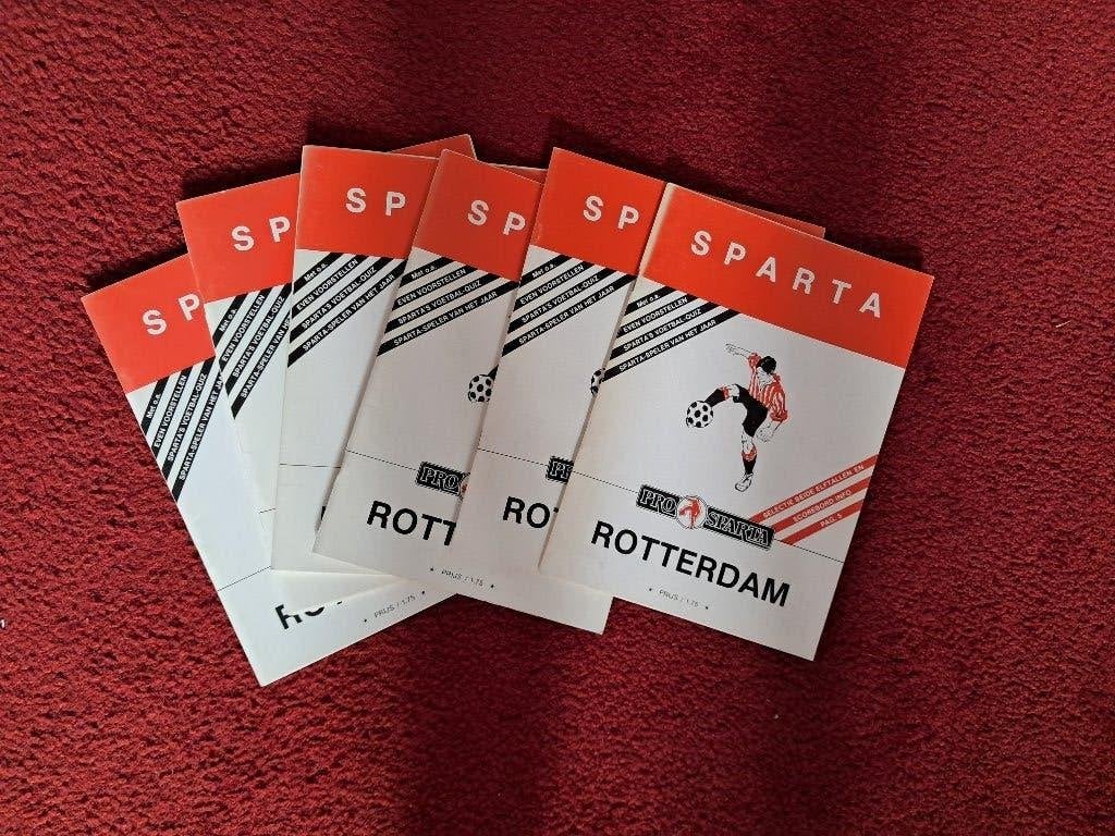 Sparta Rotterdam 1985/1986, Ophalen of Verzenden, Gebruikt, Sparta, Boek of Tijdschrift