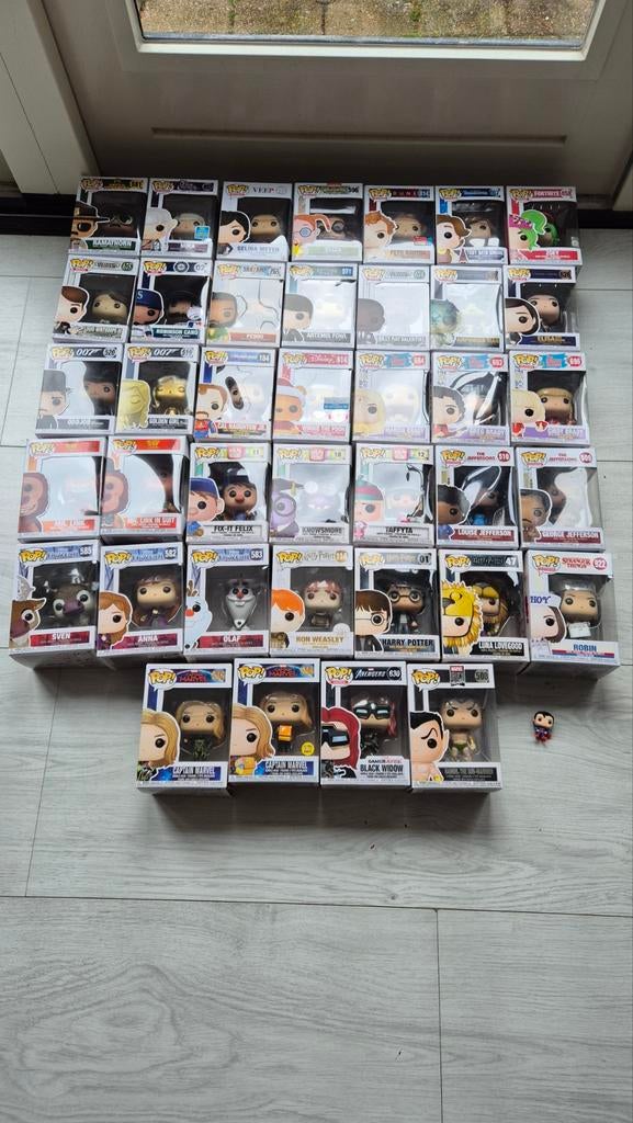 Grote collectie Funko Pop! figuren 39 stuks, Ophalen of Verzenden, Zo goed als nieuw