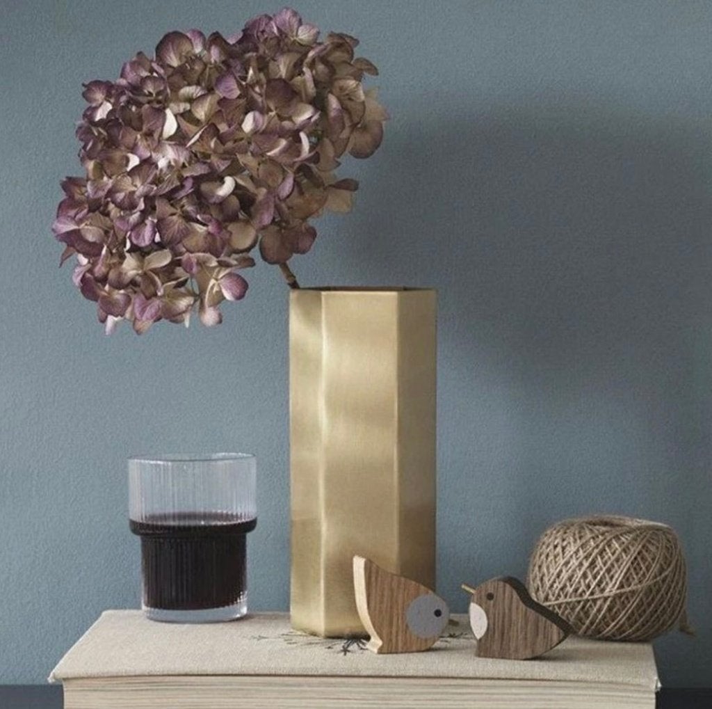 Nieuw in doos vaas van Ferm Living Hexagon twv € 42,00!, Ferm living, Info@fermliving.nl, Overige kleuren, Nieuw