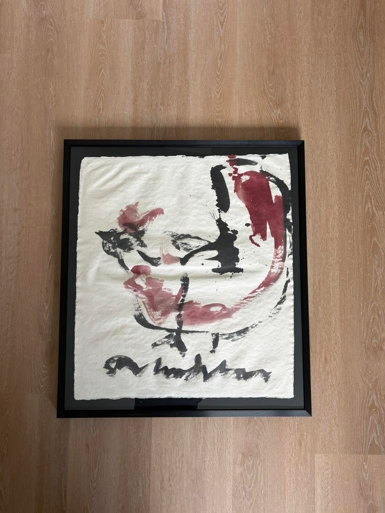 Anton Heyboer ‘Kip’. Origineel, incl echtheidscertificaat, Ophalen of Verzenden