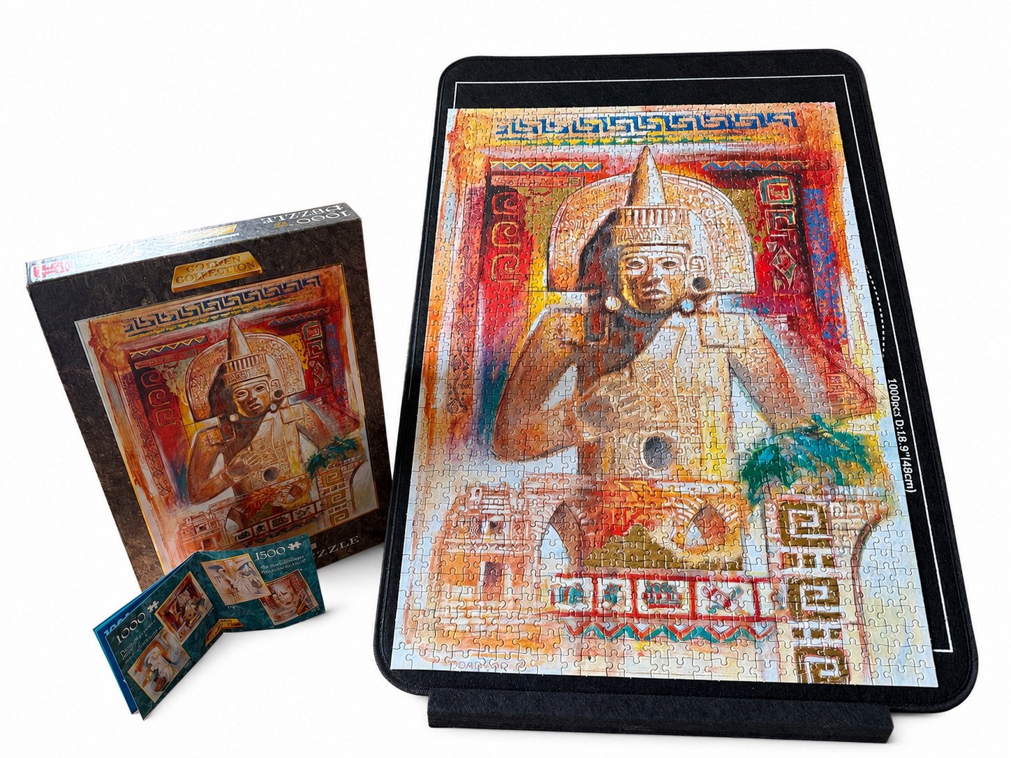 Puzzel golden collection Joadoor Aztec Empire 1000 stukjes, Hobby en Vrije tijd, Verzenden, 500 t/m 1500 stukjes, Zo goed als nieuw