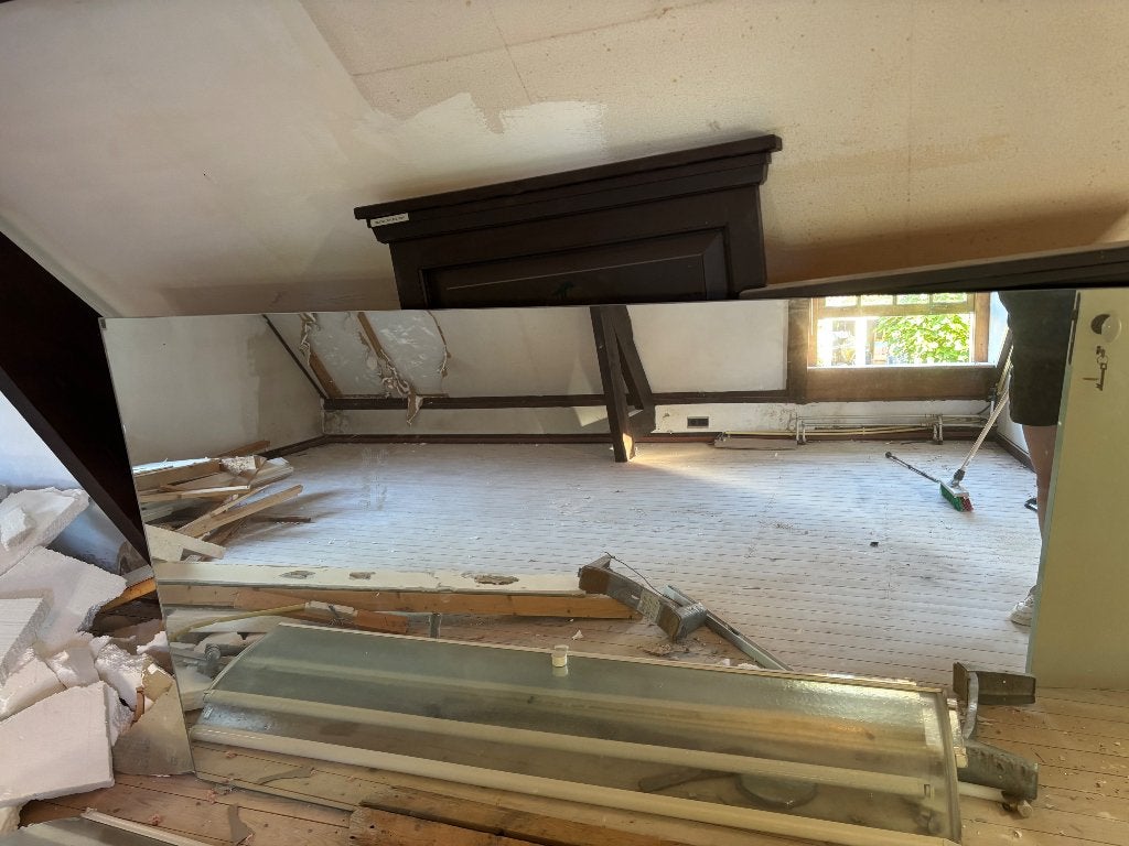 Spiegel 200cm x 110cm, Ophalen, 100 tot 150 cm, 125 cm of meer, Zo goed als nieuw