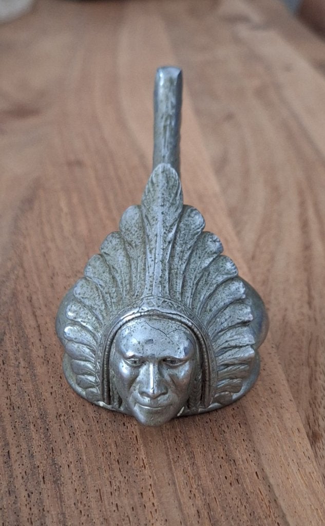 100% originele Pontiac Indian Chief Radiator Cap uit 1927., Gebruikt, ., Ophalen of Verzenden, Pontiac