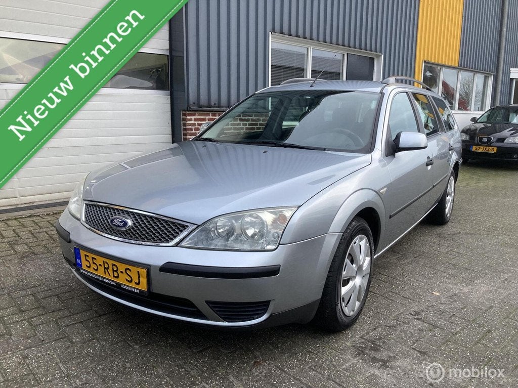 Ford Mondeo Wagon 1.8-16V Ambiente, Gebruikt, 4 cilinders, Origineel Nederlands, Handgeschakeld