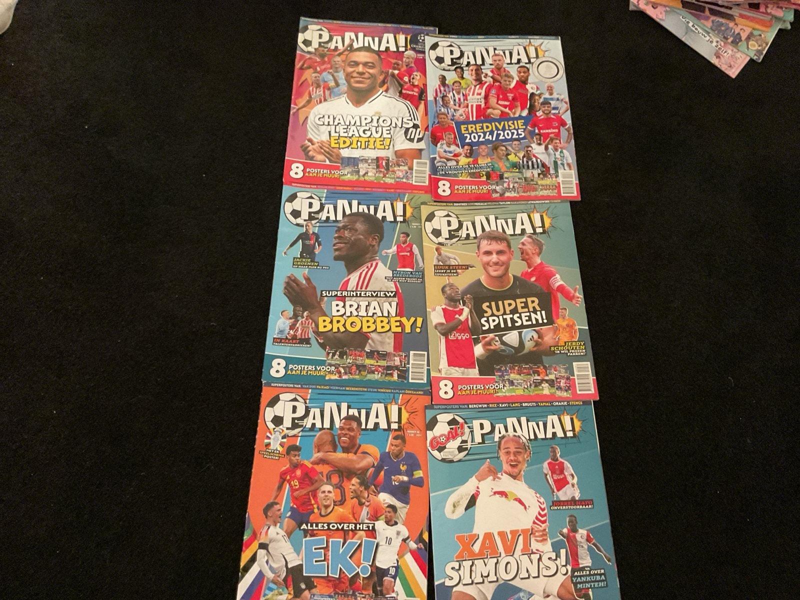 Panna! Voetbaltijdschriften - Champions League & Eredivisie, Verzenden, Zo goed als nieuw, Sport en Vrije tijd