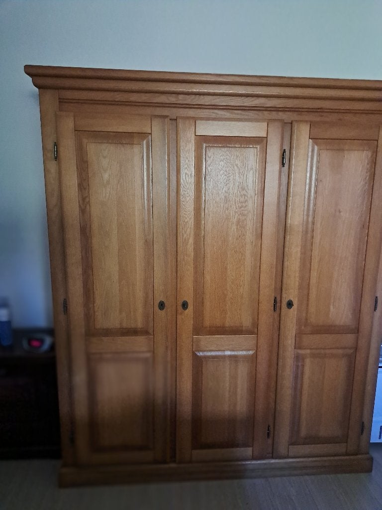 Kasten/kledingkasten, Ophalen, Met deur(en), Eikenhout, 50 tot 100 cm