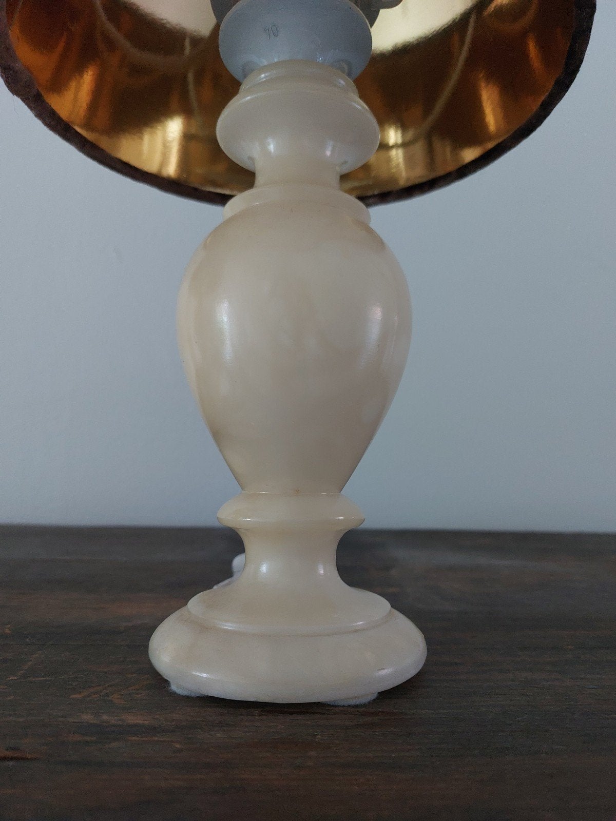 Foto 2 van taupe en goud kleur kappen samen 70 euro
