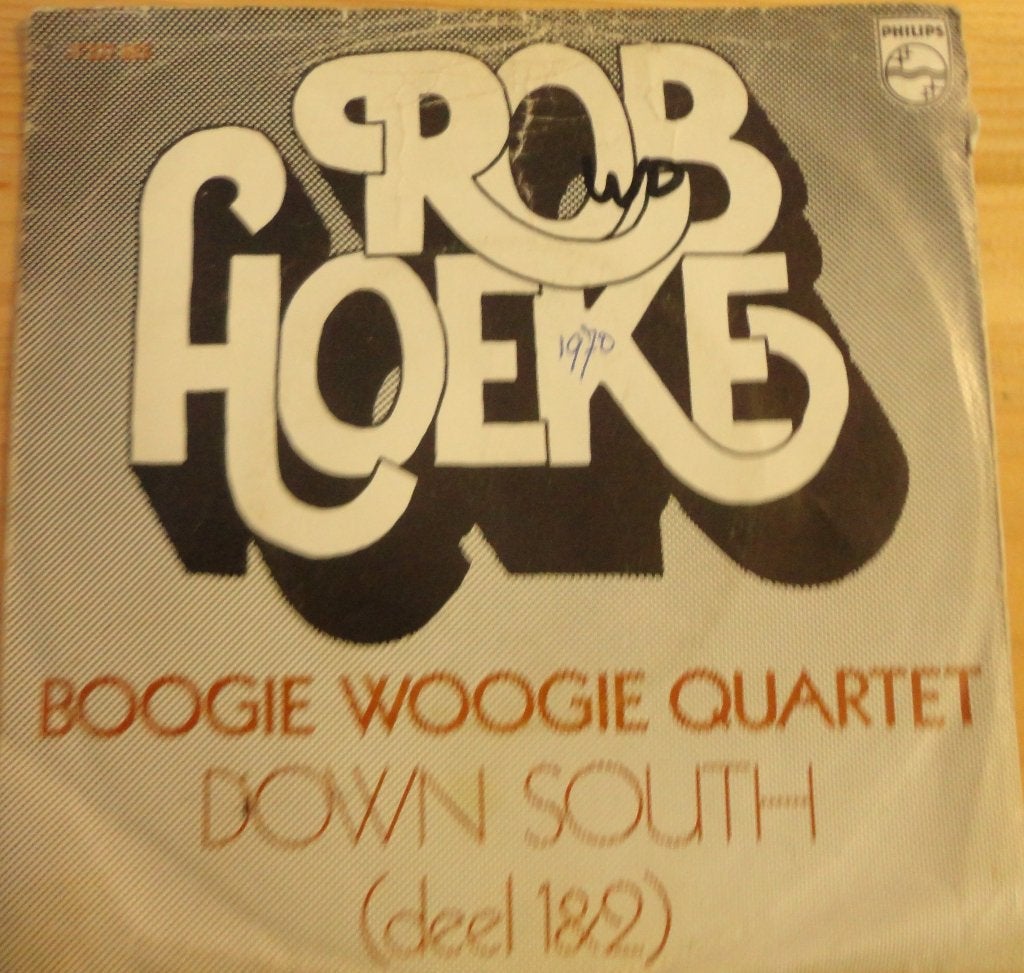 Rob Hoeke Boogie Woogie Quartet > Down South, Cd's en Dvd's, Vinyl Singles, Ophalen of Verzenden, Gebruikt, 7 inch